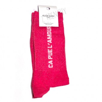 Chaussettes Ca pue l'amour...