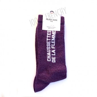 Glitter lazy socks for...