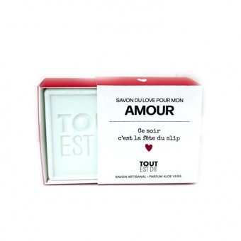 Savon Amour Tout est dit