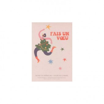 Make a wish seed sachet,...