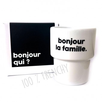 Mug Bonjour La famille in...