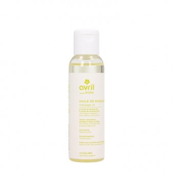 Huile de massage bio pour...