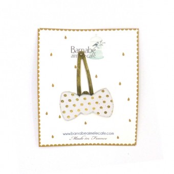 Barrette pour enfant noeud...