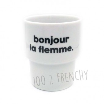 Mug gobelet Bonjour La...