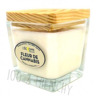 Bougie Fleur de cannabis...