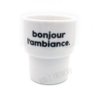 Mug gobelet Bonjour...