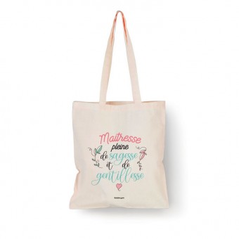 Tote bag Maîtresse pleine...