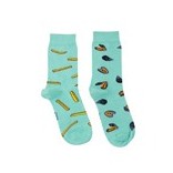Chaussettes illustrées fabriquées en France à l'humour décalé et un peu trash Coucou Suzette