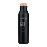 Sophies Janière glasses personalized with a text about the South West, and isothermal bottles and reusable water bottles
